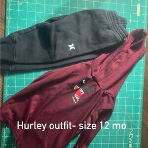 Hurley Black Sweatpants Comfortable Joggers